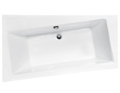 Ванна акрилова Besco Infinity 150x90 (WAI-150-NL) без ніжок, ліва 371384 фото